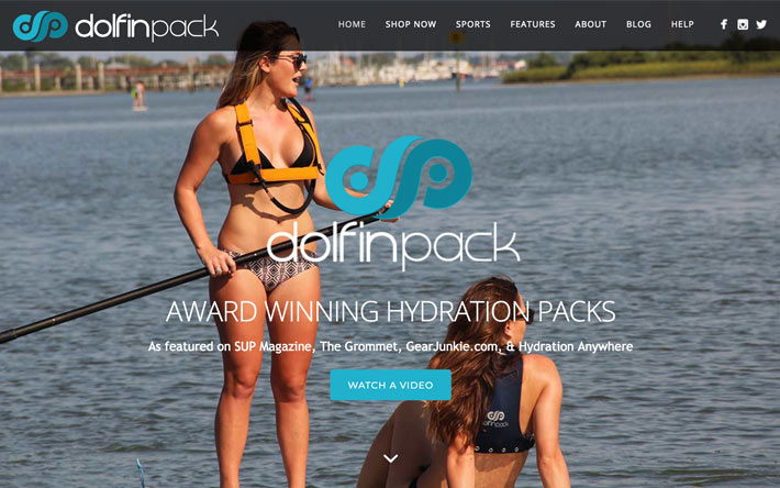 DolfinPack – Lightweight Hydration Packs